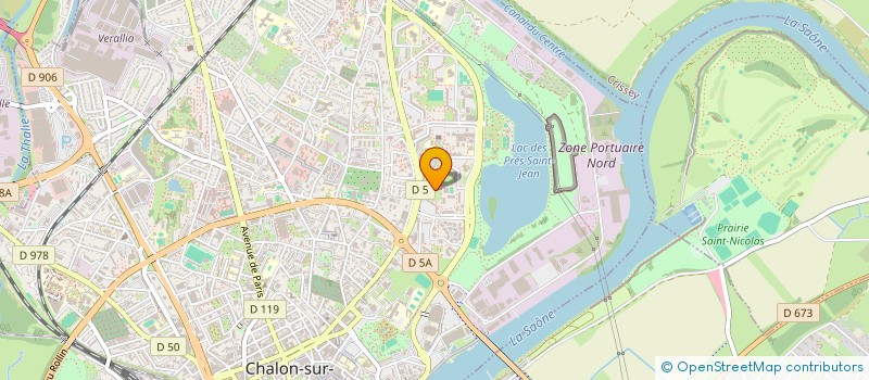 localisation de l'entreprise MONSIEUR PAUL NICOLAS  CHALON-SUR-SAONE