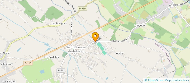 localisation de l'entreprise MONSIEUR PAUL NICOLETTI  SAINT-ETIENNE-DE-TULMONT