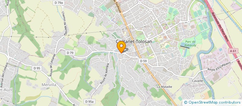 localisation de l'entreprise MONSIEUR PAUL NIEZBORALA à CASTANET-TOLOSAN