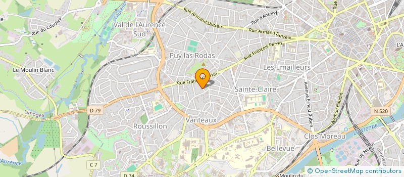 localisation de l'entreprise MONSIEUR PAUL NIOCEL  CLERMONT-FERRAND