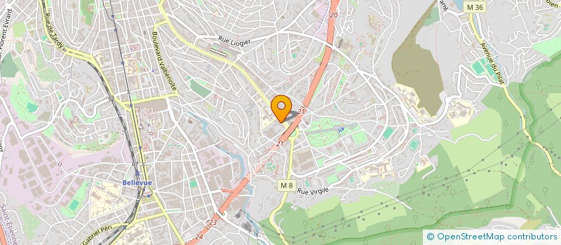 localisation de l'entreprise MONSIEUR PAUL NKE  SAINT-ETIENNE