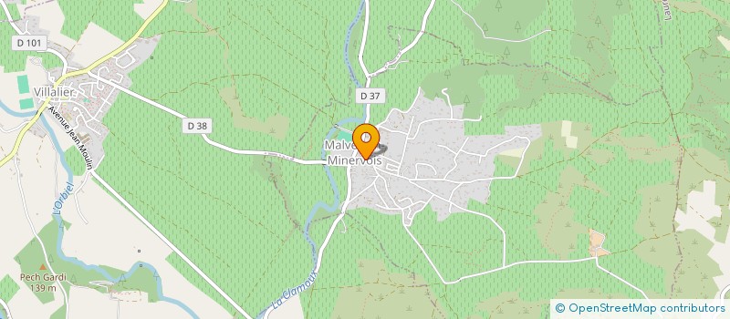 localisation de l'entreprise MONSIEUR PAUL NOCK  MALVES-EN-MINERVOIS