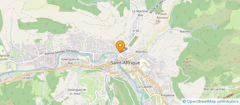 localisation de l'entreprise MONSIEUR PAUL NOEL  SAINT-AFFRIQUE