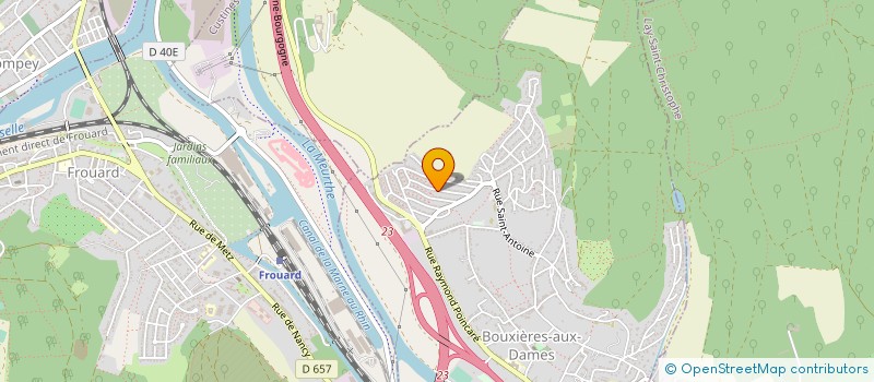 localisation de l'entreprise MONSIEUR PAUL-NOEL BARTHELEMY  BOUXIERES-AUX-DAMES