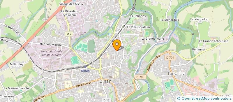localisation de l'entreprise MONSIEUR PAUL-NOEL WINDERSTHIN  DINAN