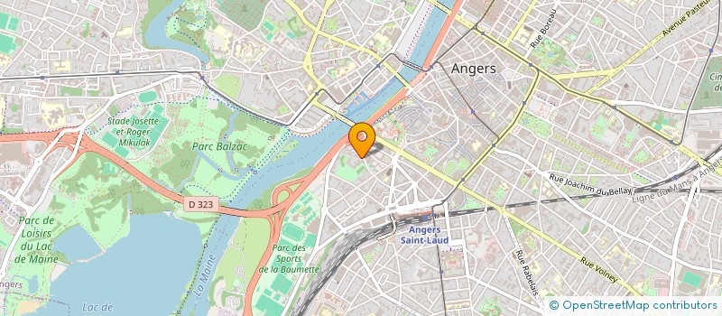localisation de l'entreprise MONSIEUR PAUL NOORMAN à ANGERS