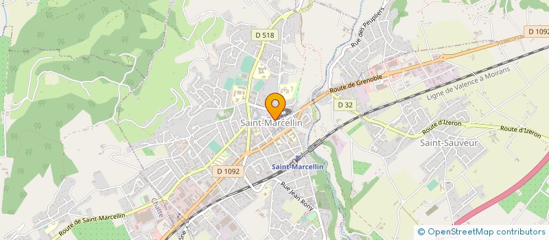 localisation de l'entreprise MONSIEUR PAUL NORMAND  SAINT-MARCELLIN