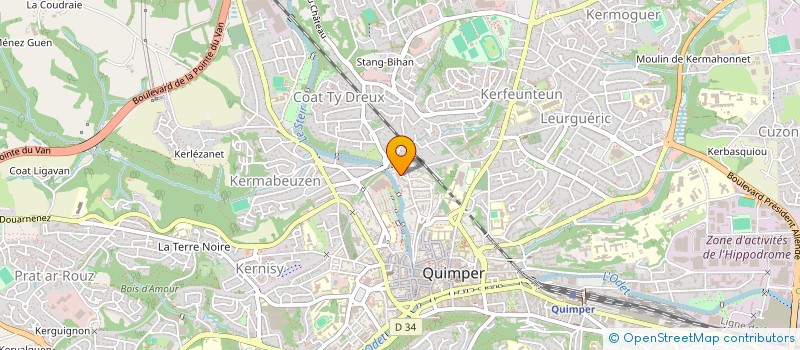 localisation de l'entreprise MONSIEUR PAUL NORMANT  TREMEOC