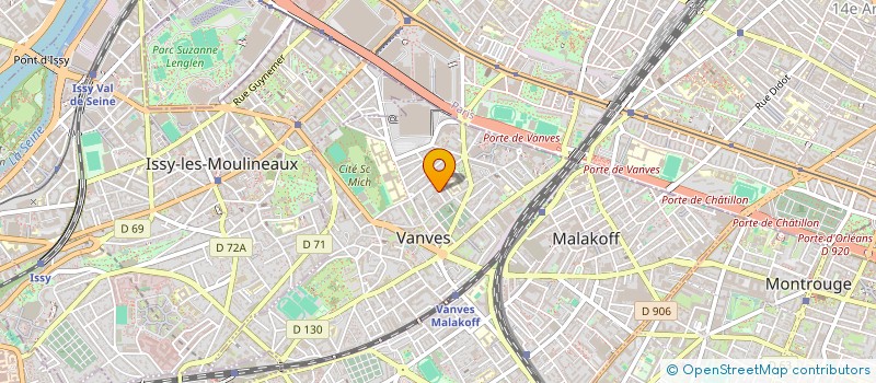 localisation de l'entreprise MONSIEUR PAUL NORTH  REMIRE-MONTJOLY