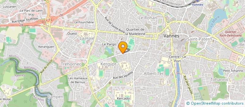 localisation de l'entreprise MONSIEUR PAUL NOSLEN à VANNES
