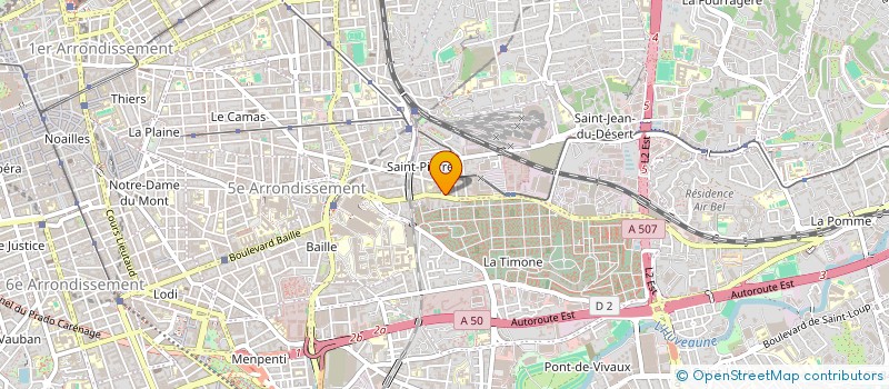 localisation de l'entreprise MONSIEUR PAUL NOUVELLON  MARSEILLE