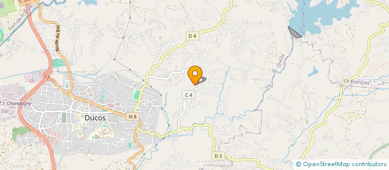 localisation de l'entreprise MONSIEUR PAUL OCTAVE  DUCOS