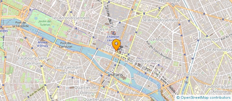 localisation de l'entreprise MONSIEUR PAUL OLECHOWSKI à PARIS