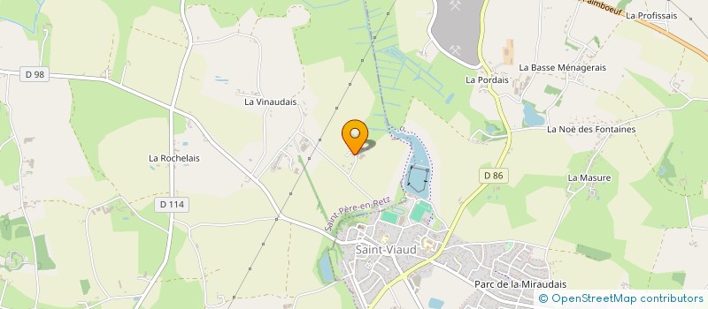 localisation de l'entreprise MONSIEUR PAUL OLIVIER  SAINT-PERE-EN-RETZ