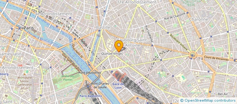 localisation de l'entreprise MONSIEUR PAUL OLIVIER BEGOC  PARIS