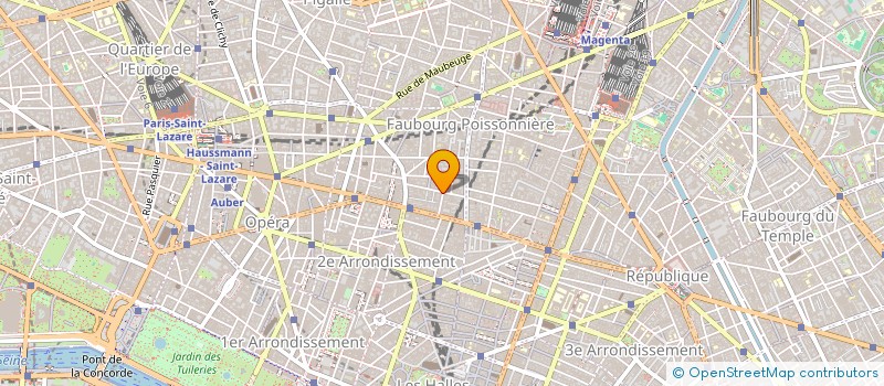 localisation de l'entreprise MONSIEUR PAUL OLIVIER GIBERT  PARIS