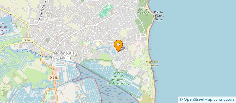 localisation de l'entreprise MONSIEUR PAUL PALVADEAU à NOIRMOUTIER-EN-L'ILE