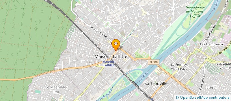 localisation de l'entreprise MONSIEUR PAUL PARIS à MAISONS-LAFFITTE