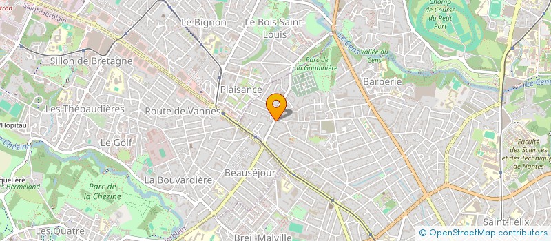 localisation de l'entreprise MONSIEUR PAUL PATALAGOITY à NANTES