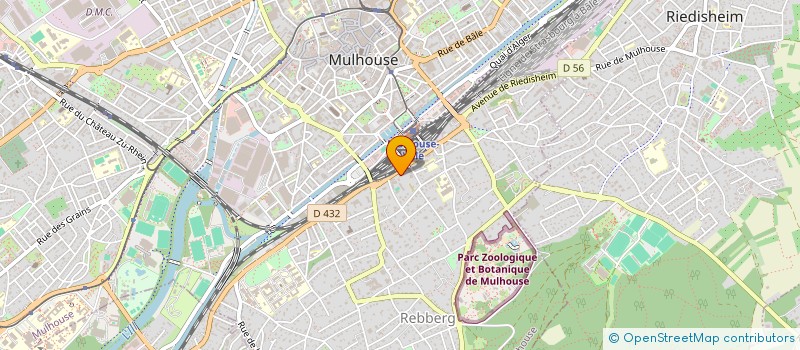 localisation de l'entreprise MONSIEUR PAUL-PATRICE VISCHEL à MULHOUSE