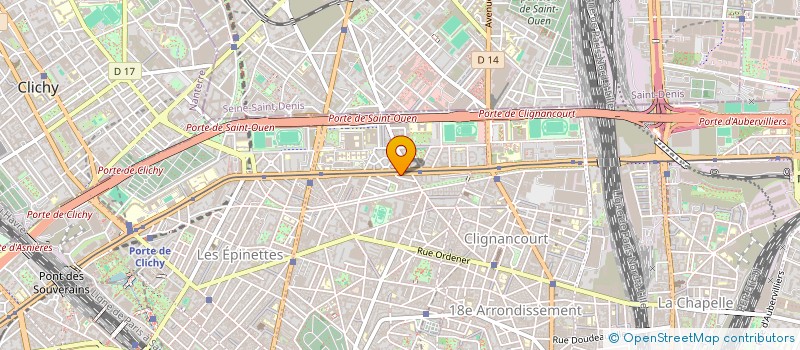 localisation de l'entreprise MONSIEUR PAUL PAUCHET  PARIS