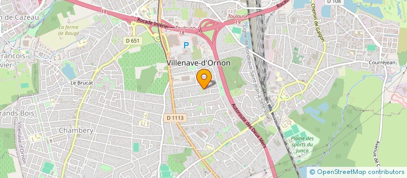 localisation de l'entreprise MONSIEUR PAUL PAUL  VILLENAVE-D'ORNON