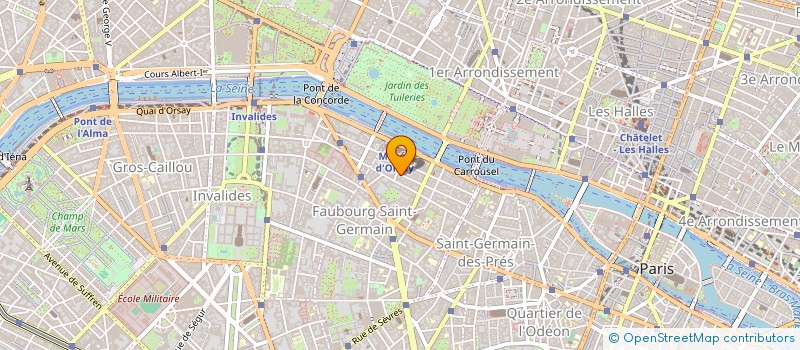 localisation de l'entreprise MONSIEUR PAUL PAUL DUBAIL  PARIS