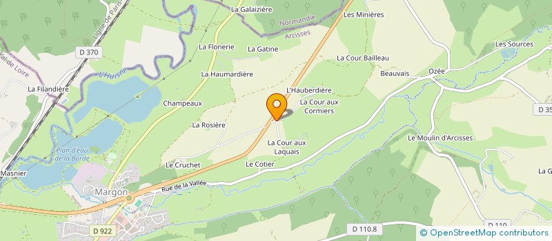 localisation de l'entreprise MONSIEUR PAUL PAUVERT à ARCISSES