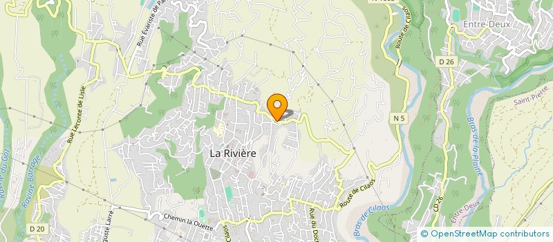 localisation de l'entreprise MONSIEUR PAUL PAYET  SAINT-LOUIS