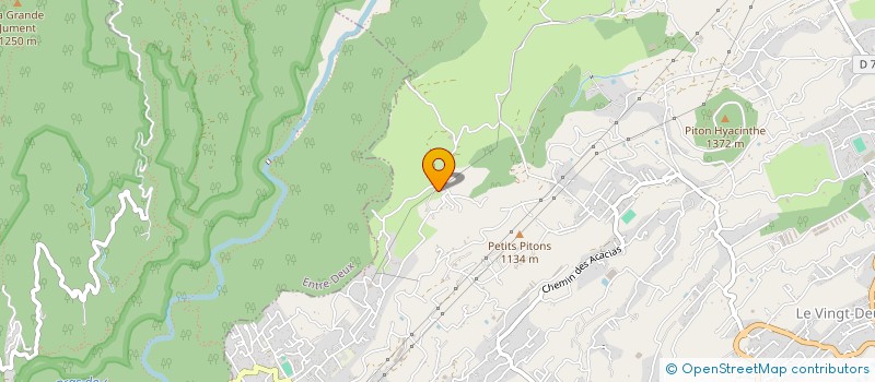 localisation de l'entreprise MONSIEUR PAUL PAYET  LE TAMPON