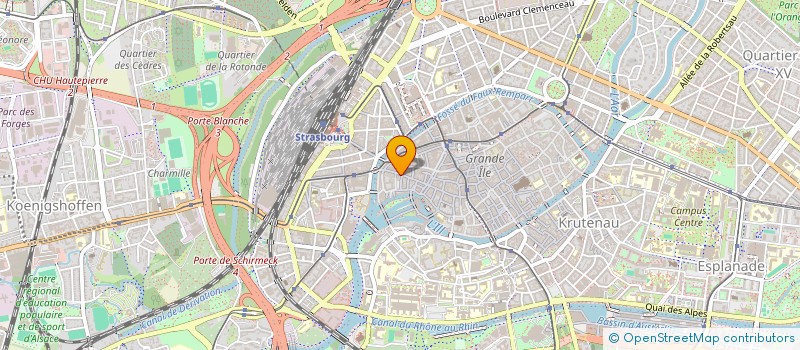 localisation de l'entreprise MONSIEUR PAUL PEARCE à STRASBOURG