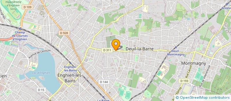 localisation de l'entreprise MONSIEUR PAUL PECONDON à DEUIL-LA-BARRE