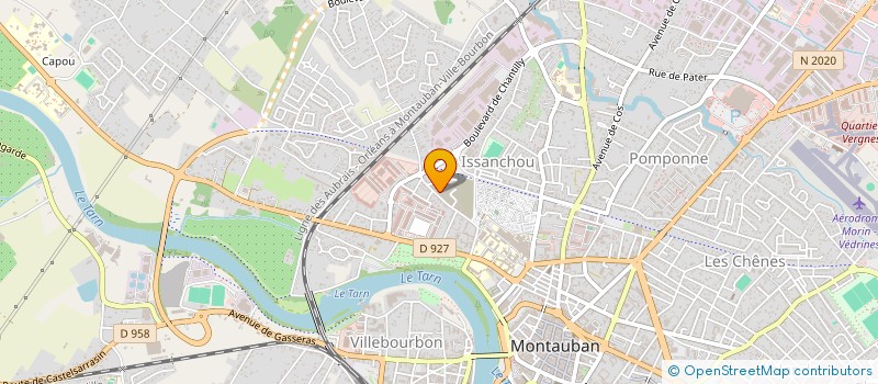 localisation de l'entreprise MONSIEUR PAUL PEDECHES  MONTAUBAN