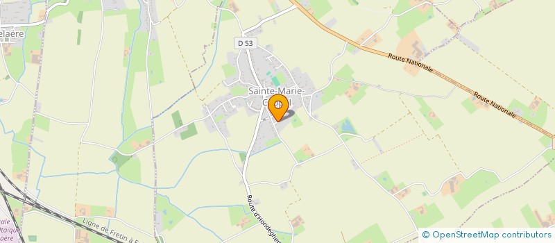 localisation de l'entreprise MONSIEUR PAUL PEDERSOLI  SAINTE-MARIE-CAPPEL