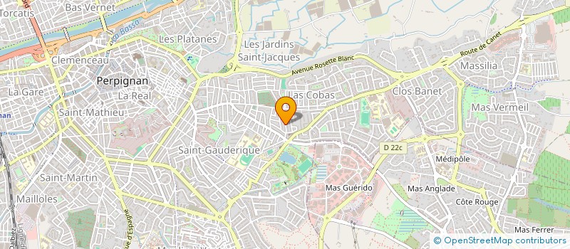 localisation de l'entreprise MONSIEUR PAUL PERES  PERPIGNAN