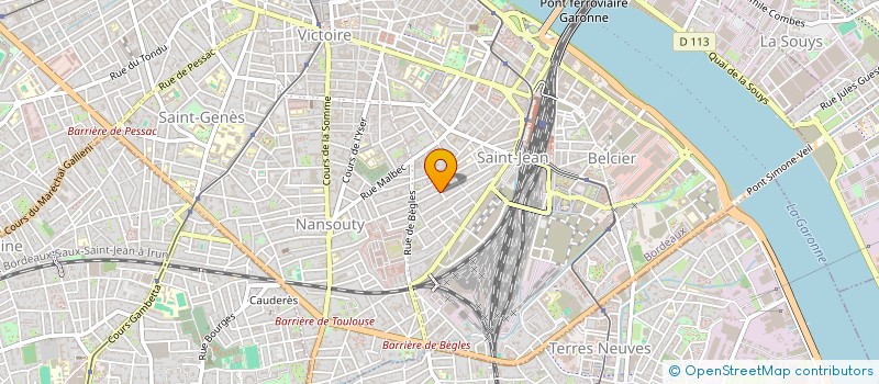 localisation de l'entreprise MONSIEUR PAUL PEREZ à BORDEAUX