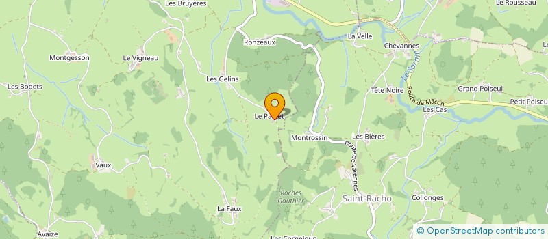 localisation de l'entreprise MONSIEUR PAUL PERRAT à VARENNES-SOUS-DUN