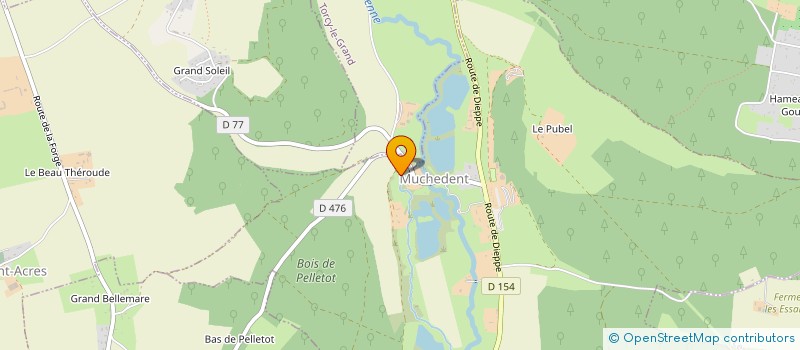 localisation de l'entreprise MONSIEUR PAUL PERUISSET  MUCHEDENT