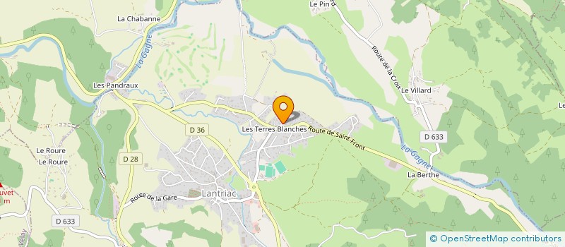 localisation de l'entreprise MONSIEUR PAUL PETIT à LANTRIAC