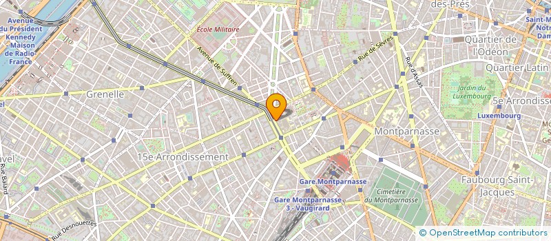 localisation de l'entreprise MONSIEUR PAUL PETIT à PARIS