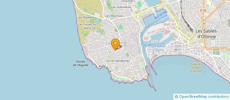 localisation de l'entreprise MONSIEUR PAUL PETITDIDIER à LES SABLES D'OLONNE