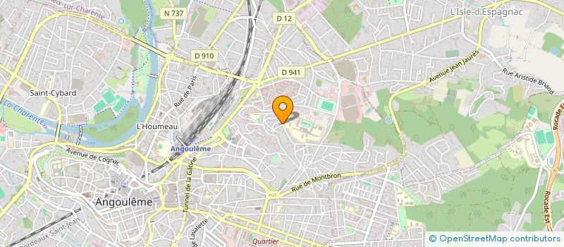 localisation de l'entreprise MONSIEUR PAUL PEYNICHON à ANGOULEME