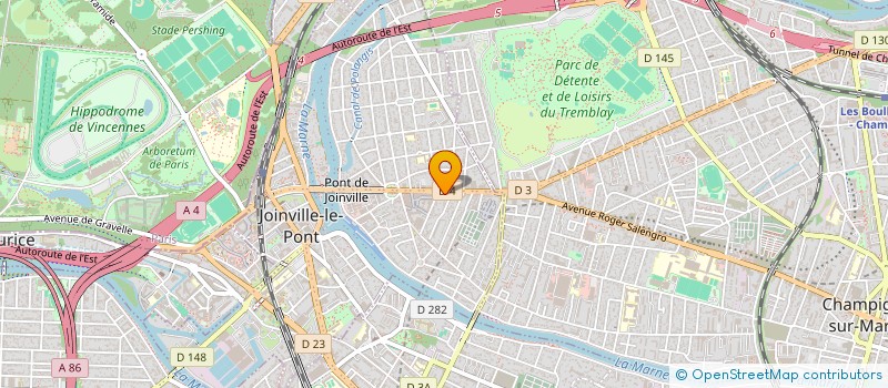 localisation de l'entreprise MONSIEUR PAUL PHAVORIN à NOISY-LE-GRAND
