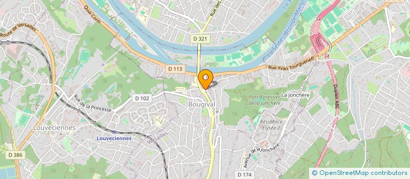 localisation de l'entreprise MONSIEUR PAUL-PHILIPPE ARNAUD  BOUGIVAL