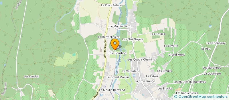 localisation de l'entreprise MONSIEUR PAUL PIAUMIER à BOURGUEIL