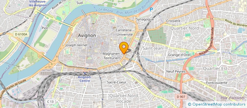 localisation de l'entreprise MONSIEUR PAUL PICARD  AVIGNON