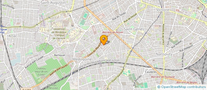 localisation de l'entreprise MONSIEUR PAUL PICARD  TALENCE