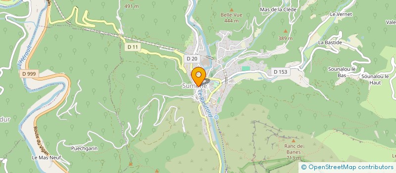 localisation de l'entreprise MONSIEUR PAUL PICQUET  SUMENE