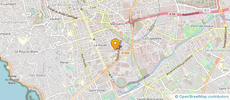 localisation de l'entreprise MONSIEUR PAUL PIERI à MARSEILLE