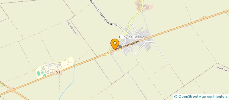 localisation de l'entreprise MONSIEUR PAUL PIERRET  TILLOY-ET-BELLAY